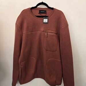 Peak Performance Men's Terracotta Crewneck Sweater